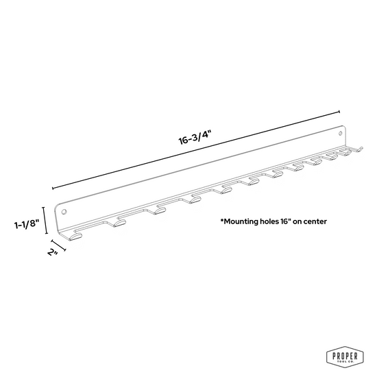 M121 Proper 1 Rack Wrench Rack 12pc – Proper Tool Co.