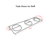 Triple Mason Jar Shelf