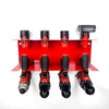 Milwaukee M12 Drill and Battery Shelf w 4 Slots