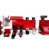 Milwaukee M12 Drill and Battery Shelf w Mason Jars