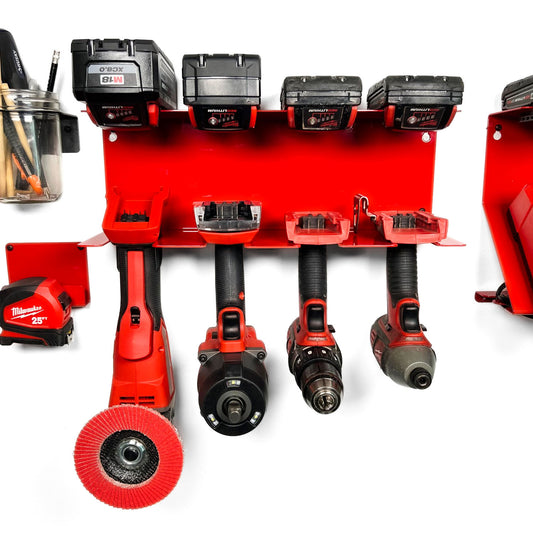 Milwaukee M18 Drill and Battery Shelf