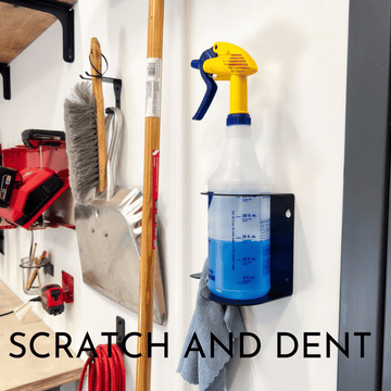 Scratch & Dent - Spray Bottle w/ Rag Holder